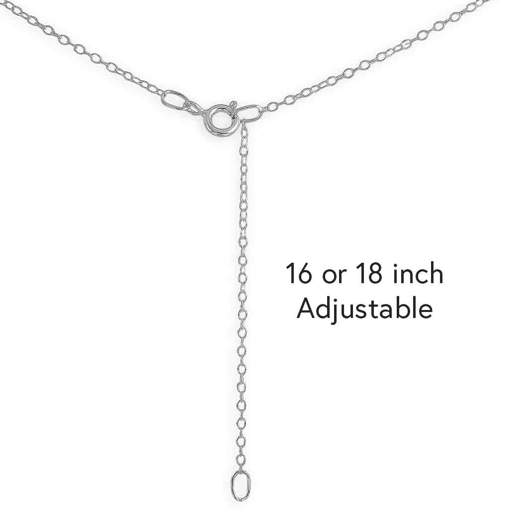 Collana Falena | Argento Sterling Riciclato | Fairtrade