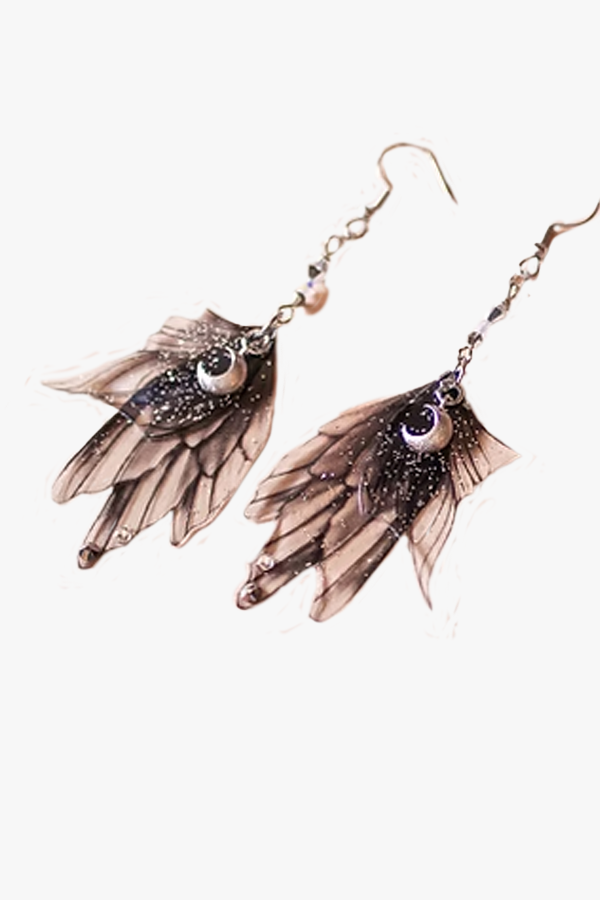 Black Circle | Orecchini fatati | Swarovski | Fatto a mano