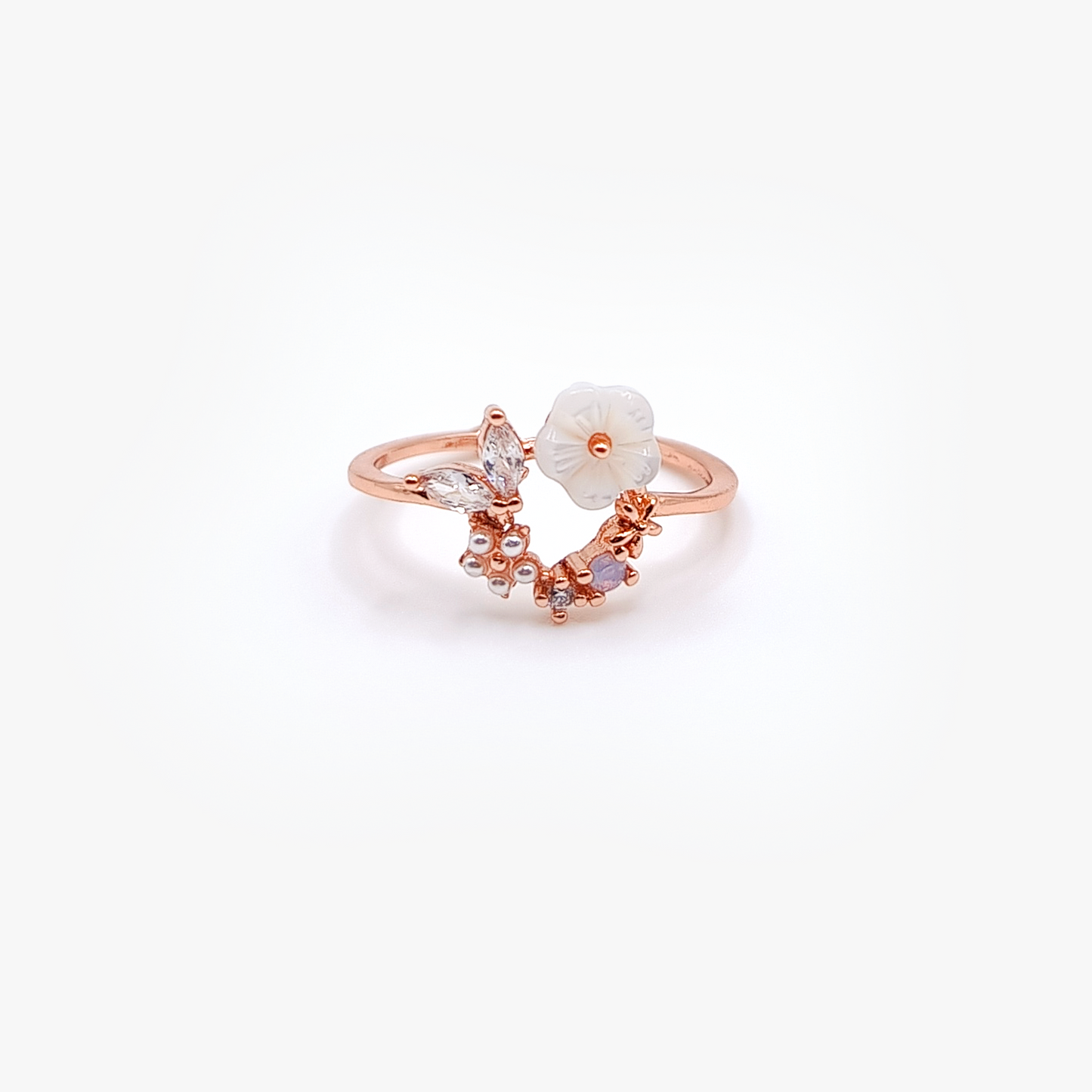 Anello Secret Garden | Zirconi | Fiore