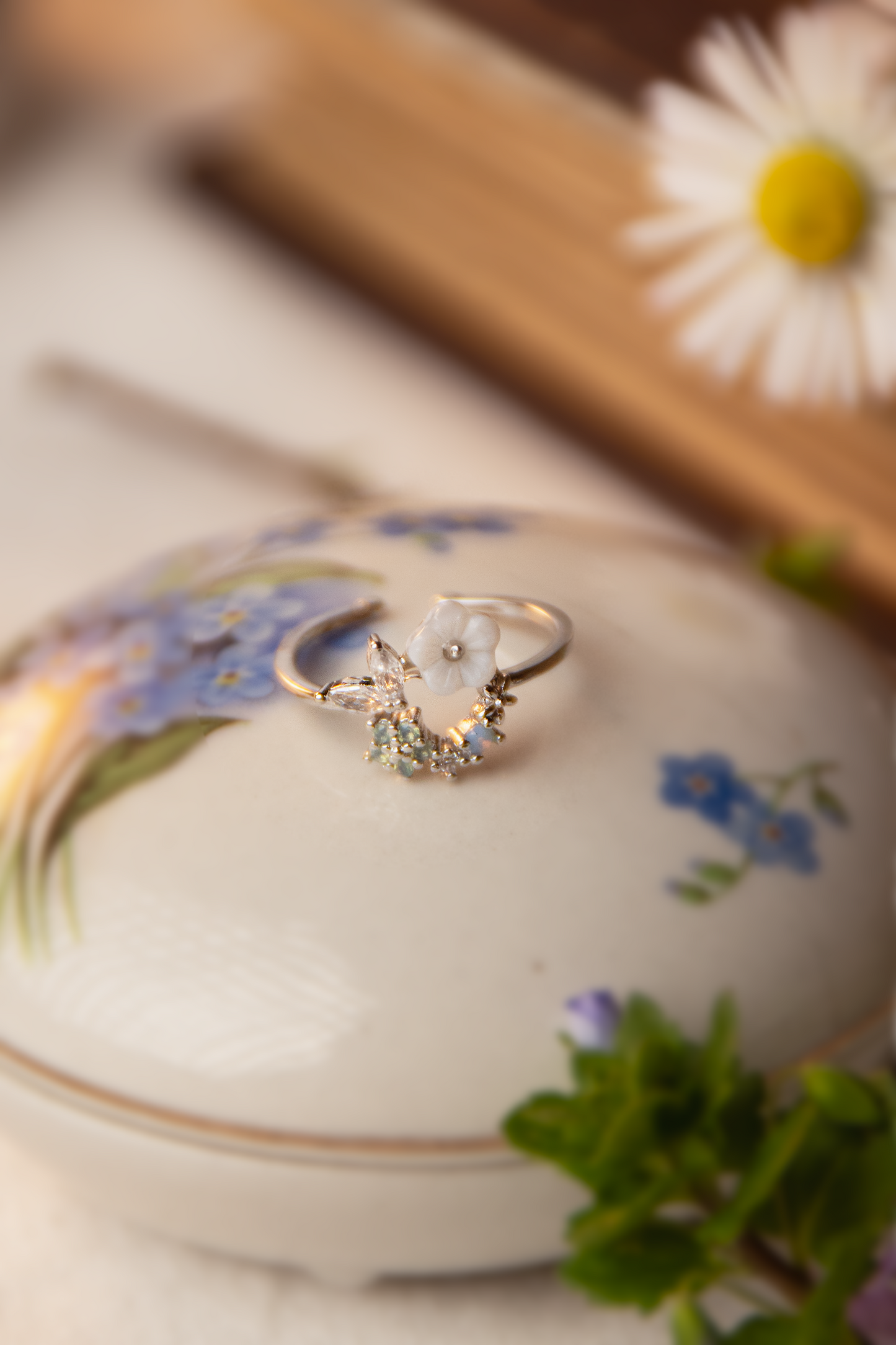 Anello Secret Garden | Zirconi | Fiore