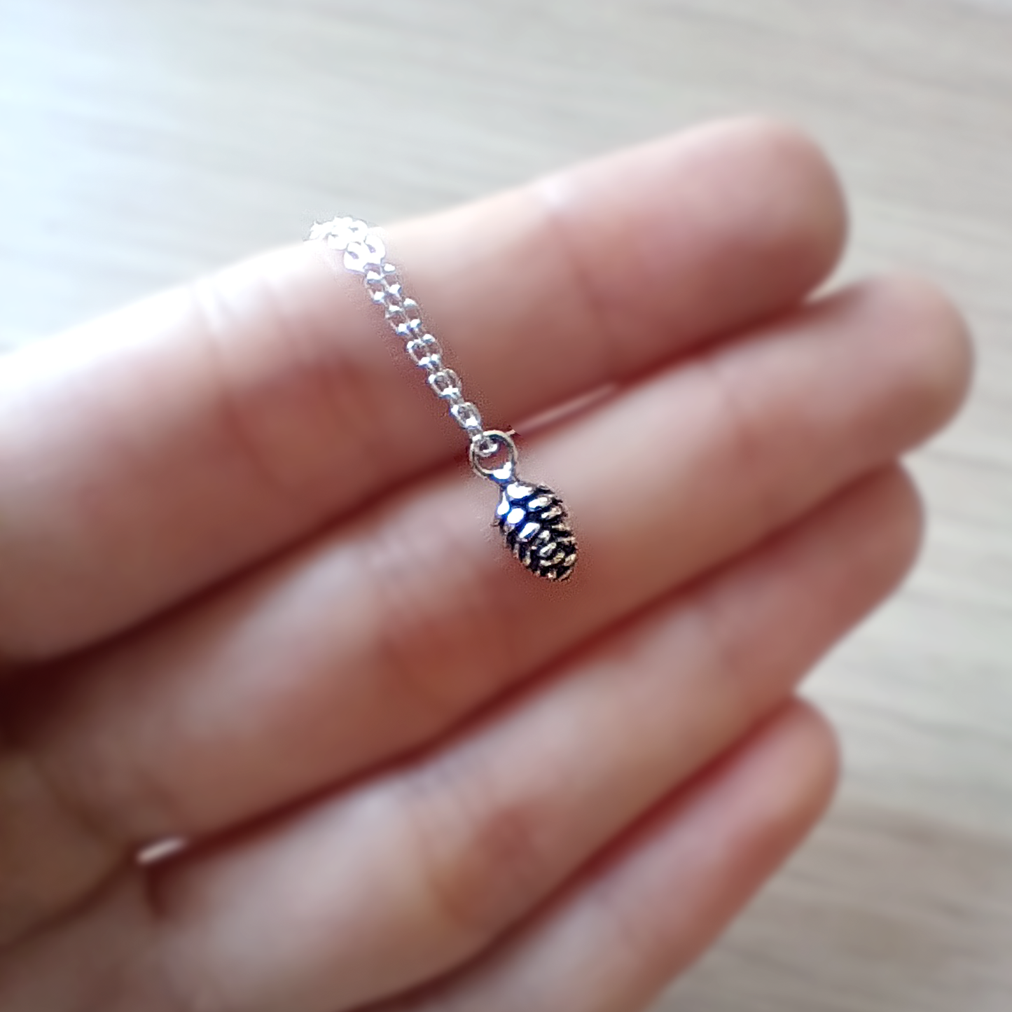 Sylpine | Collana Pigna | Argento 925 | E-coat
