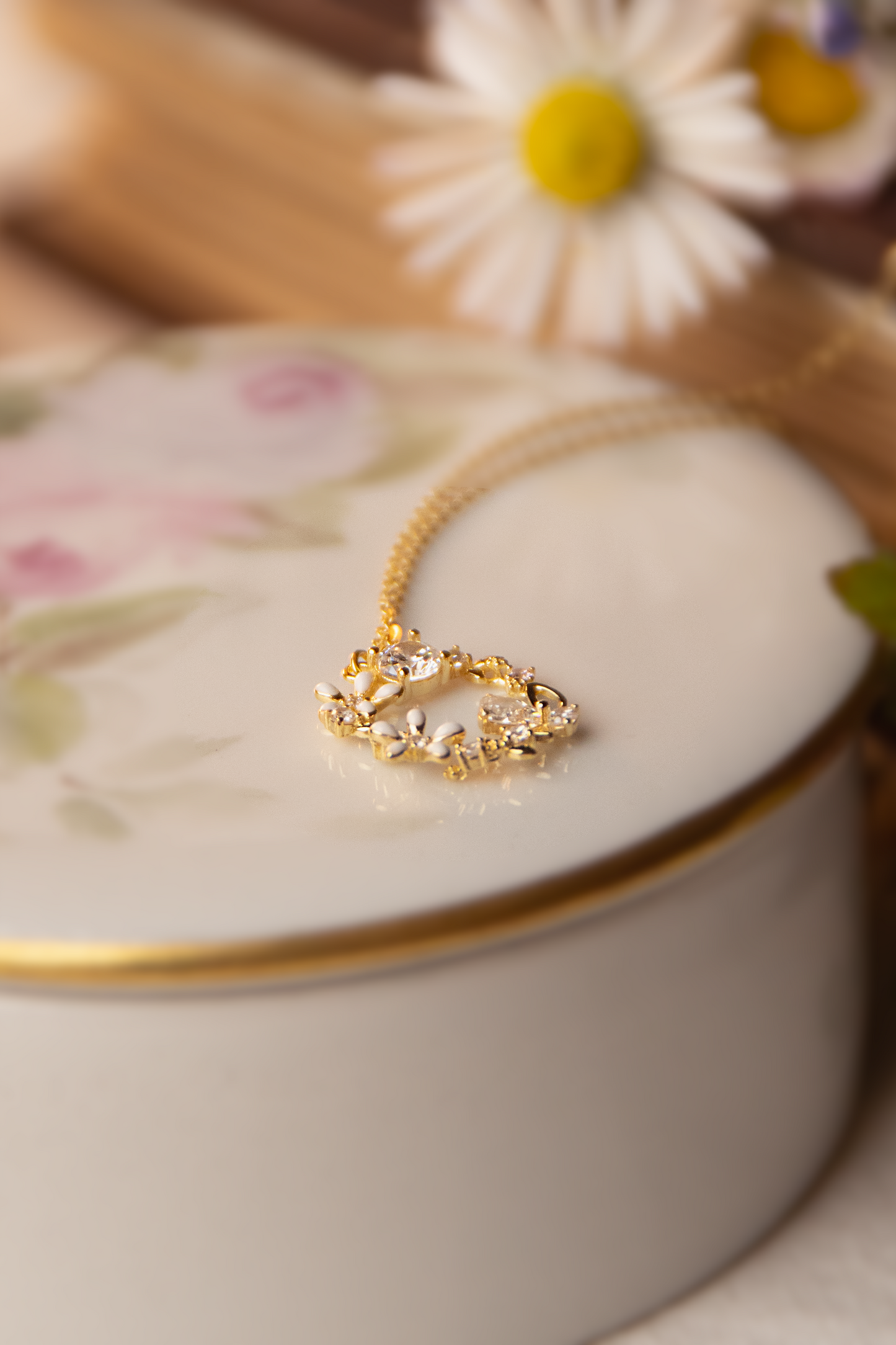 Secret Garden Necklace | Zirconia | 925 Silver