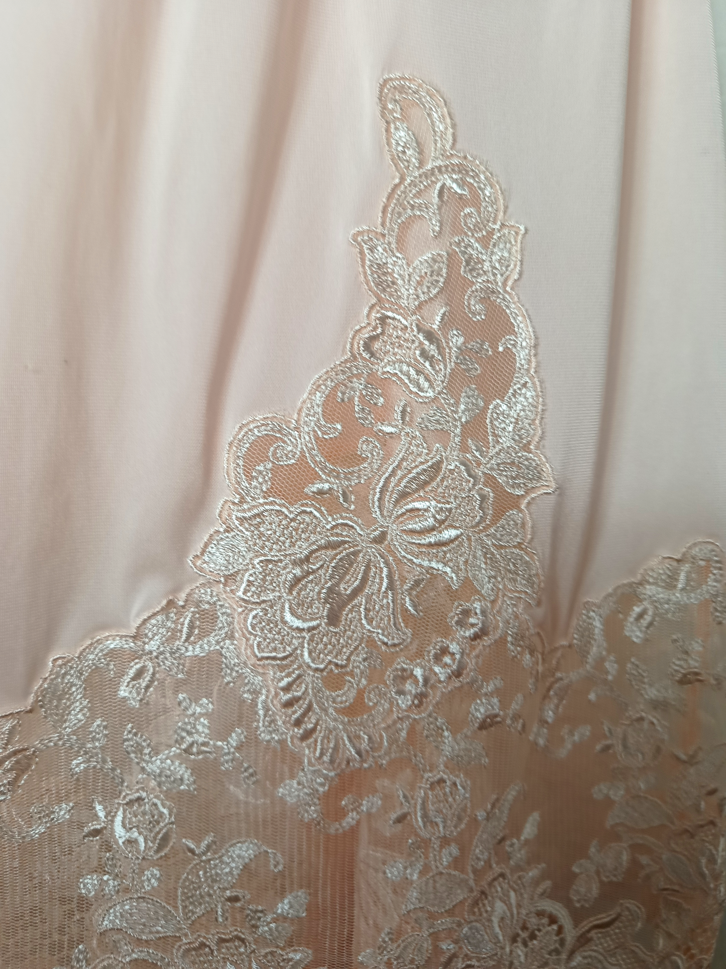 Second-hand Slip | Soft Rose | Floral Lace