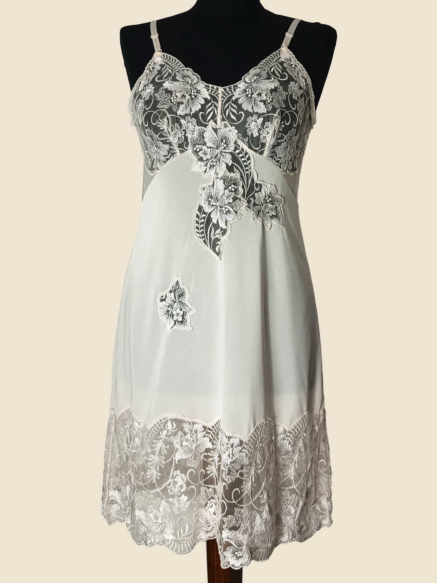 Sottoveste con pizzo | Bonny | Bianco