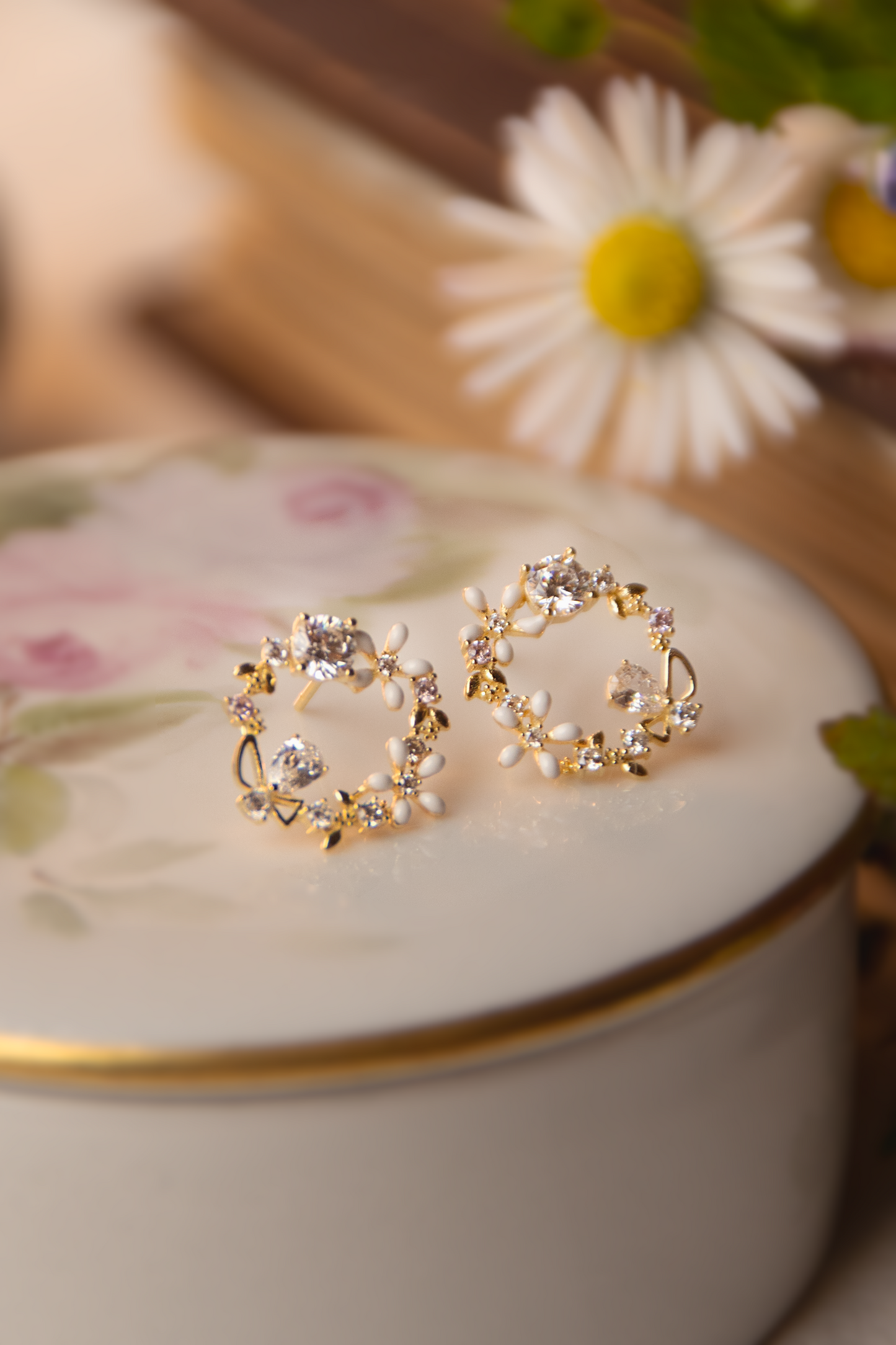 Orecchini Secret Garden | Zirconi | Argento 925