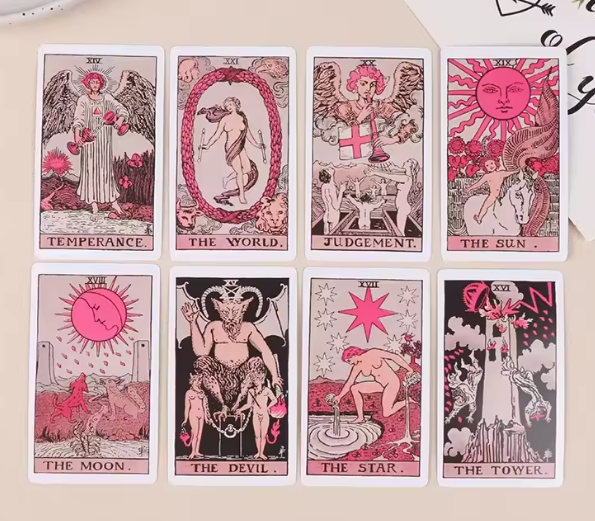 Pink Tarot | Classic Pink Tarot | Rider-Waite