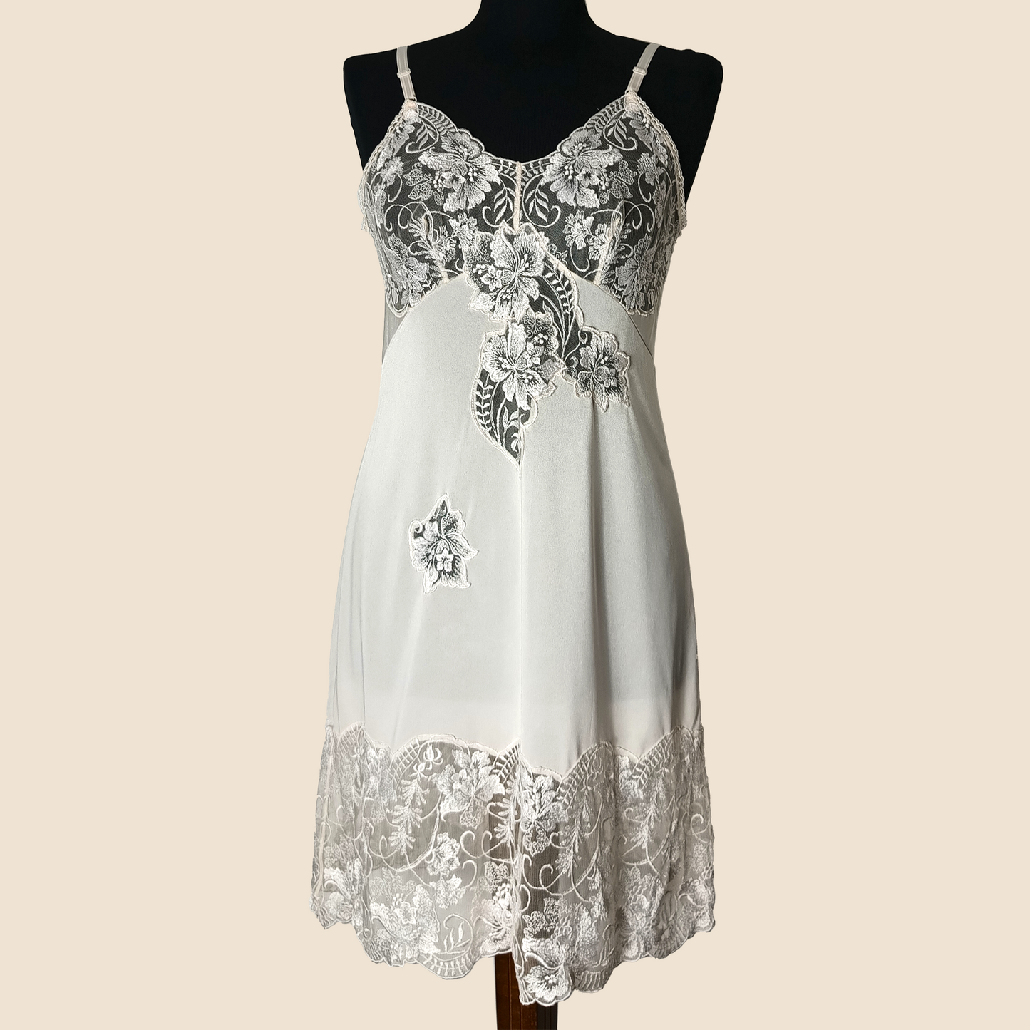 Sottoveste con pizzo | Bonny | Bianco