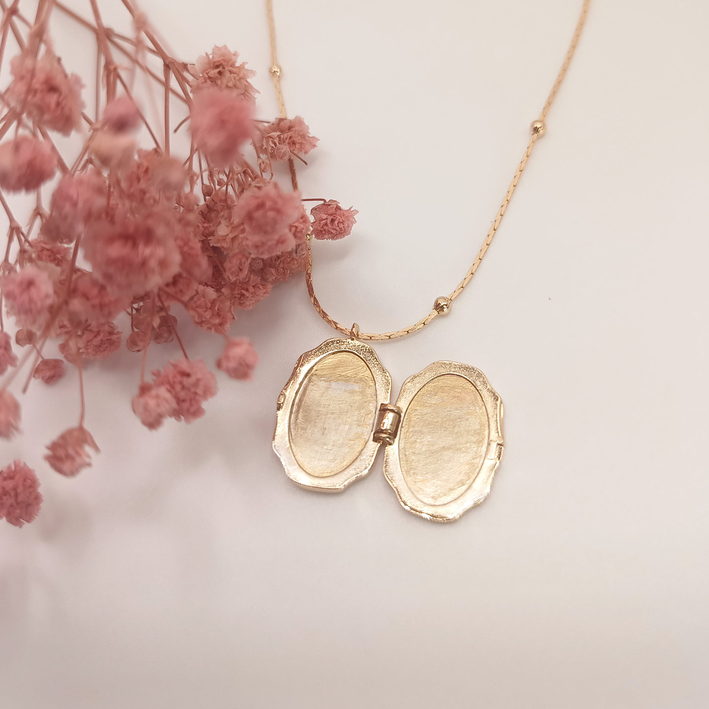 Pendente Locket | Farfalla | Retrò
