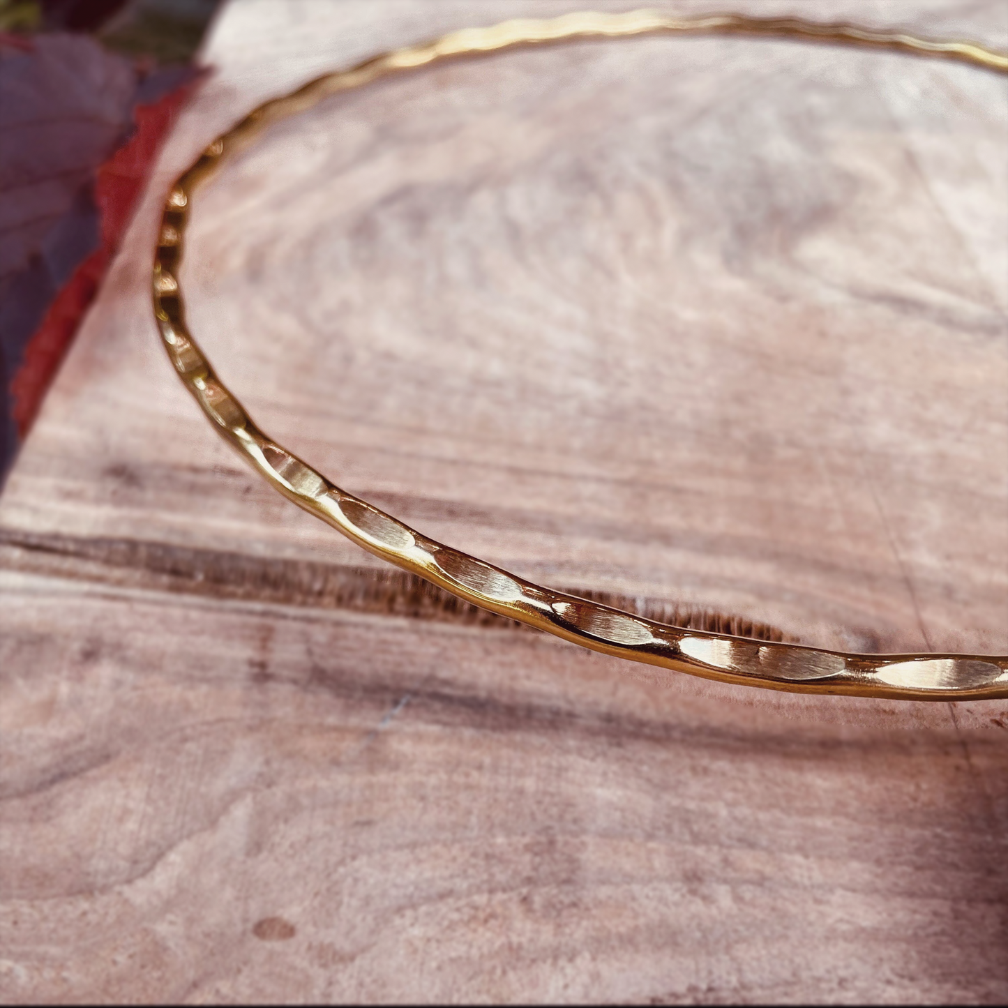 Collana girocollo in ottone | Ottone | Fatto a mano