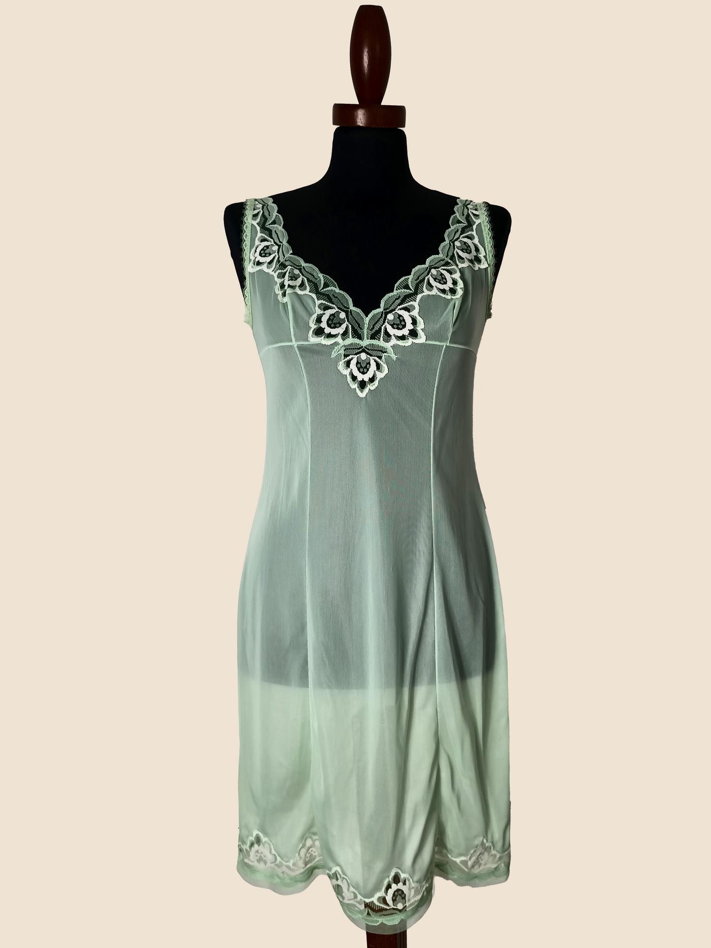 Slip dress | Vintage | Pizzo | Dederon | 1970