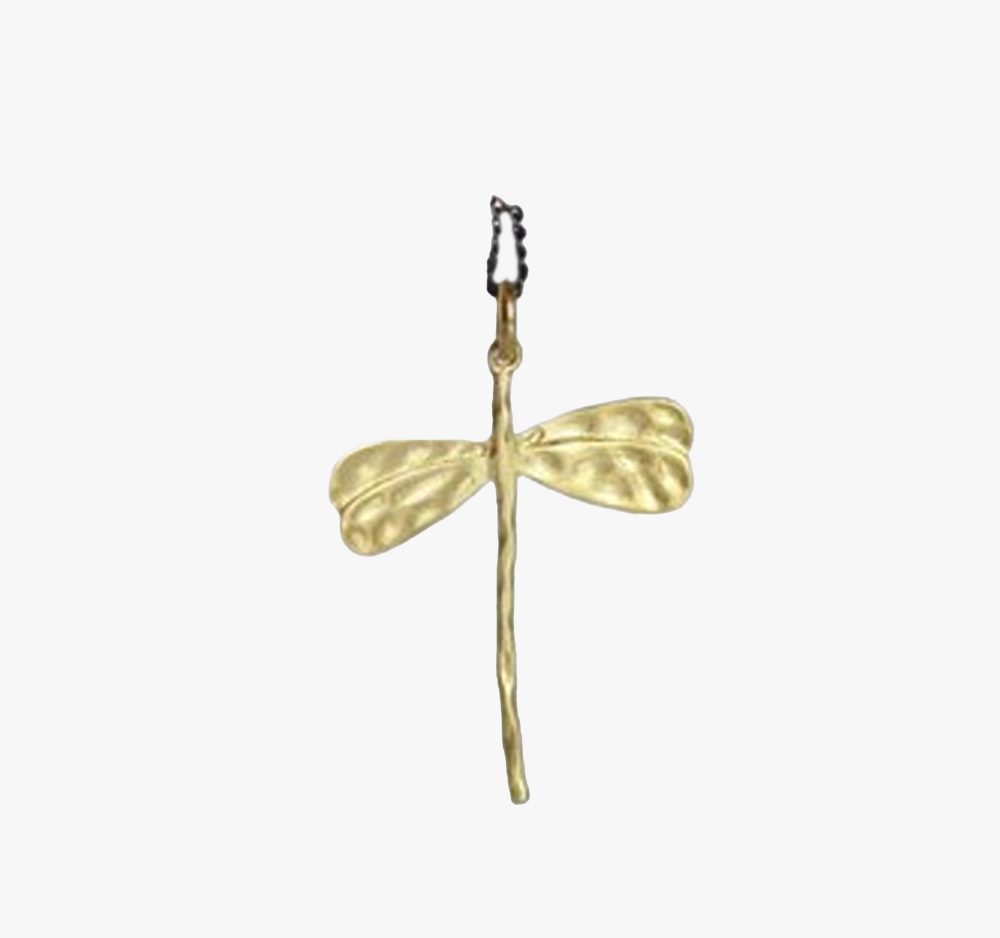 Collana Delicata con Ciondolo in Ottone | Libellula | Artigianale