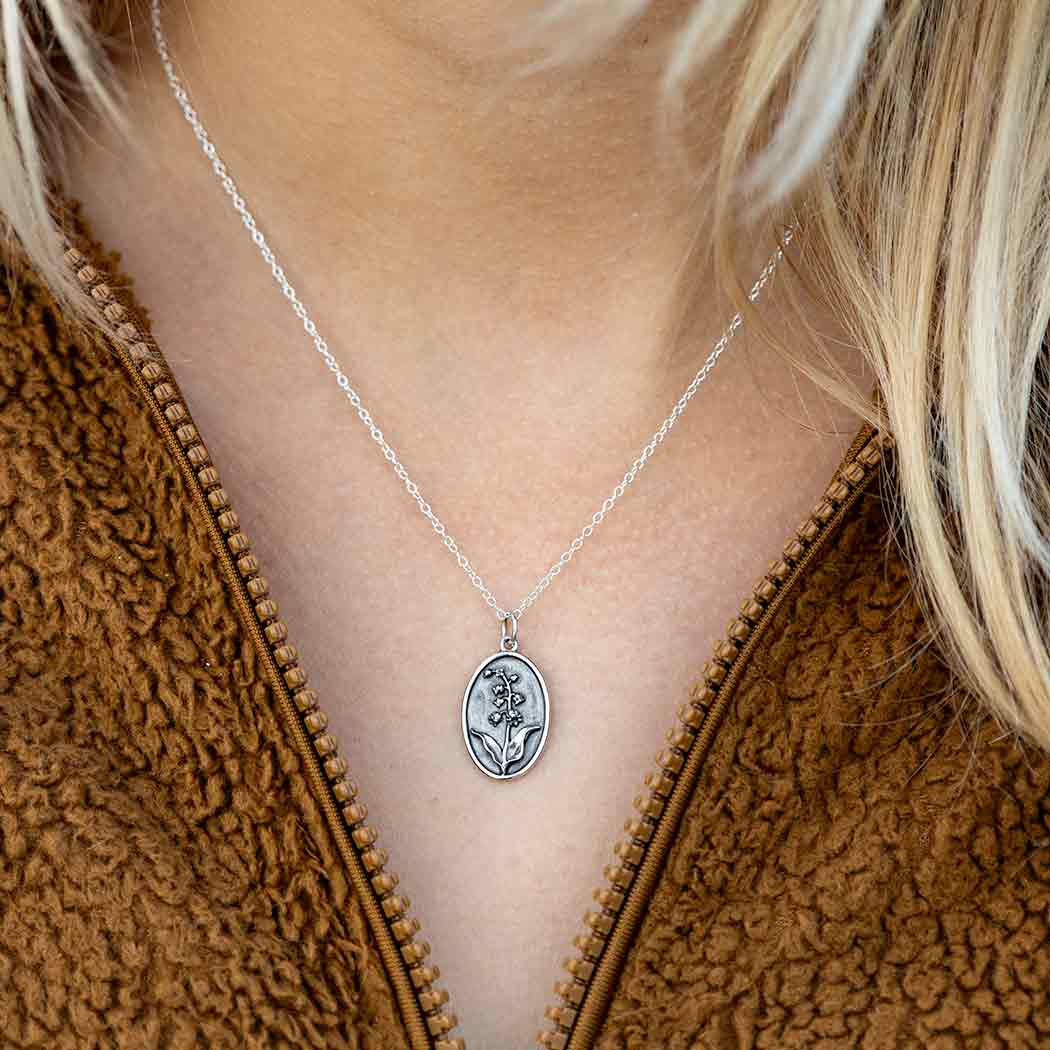 Collana Mughetto in Argento Sterling | fiore delle fate | Fairtrade