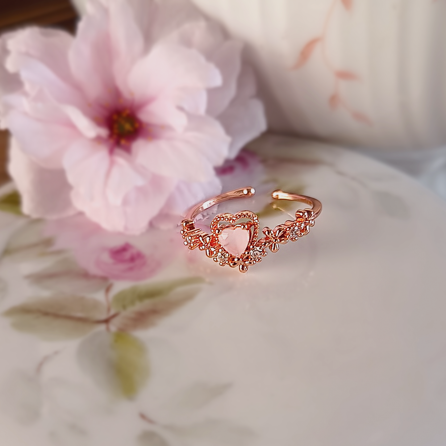 Anello Secret Garden | Zirconi | Cuore