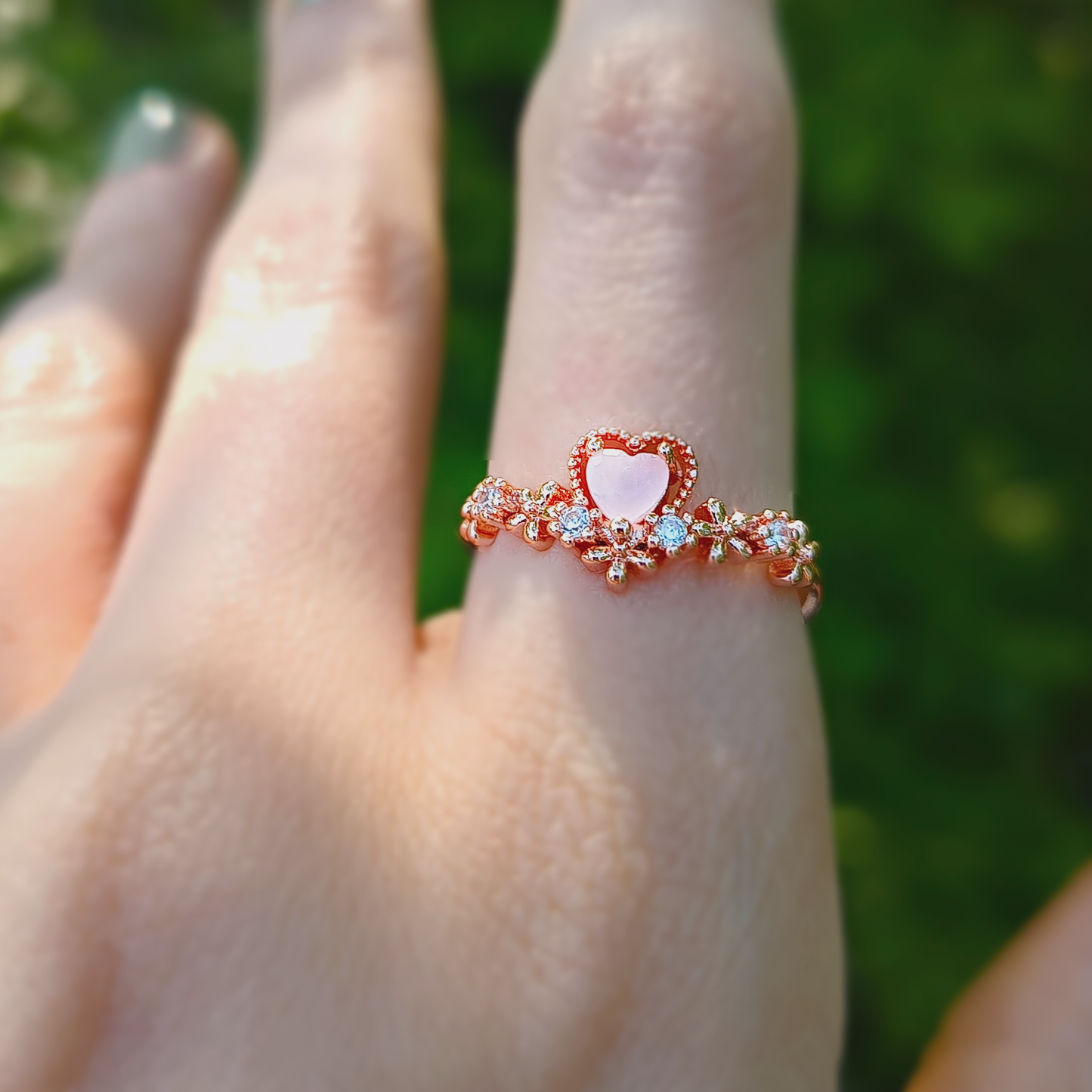 Anello Secret Garden | Zirconi | Cuore