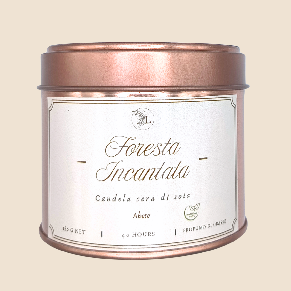 FORESTA INCANTATA | Candela profumata in Cera di soia