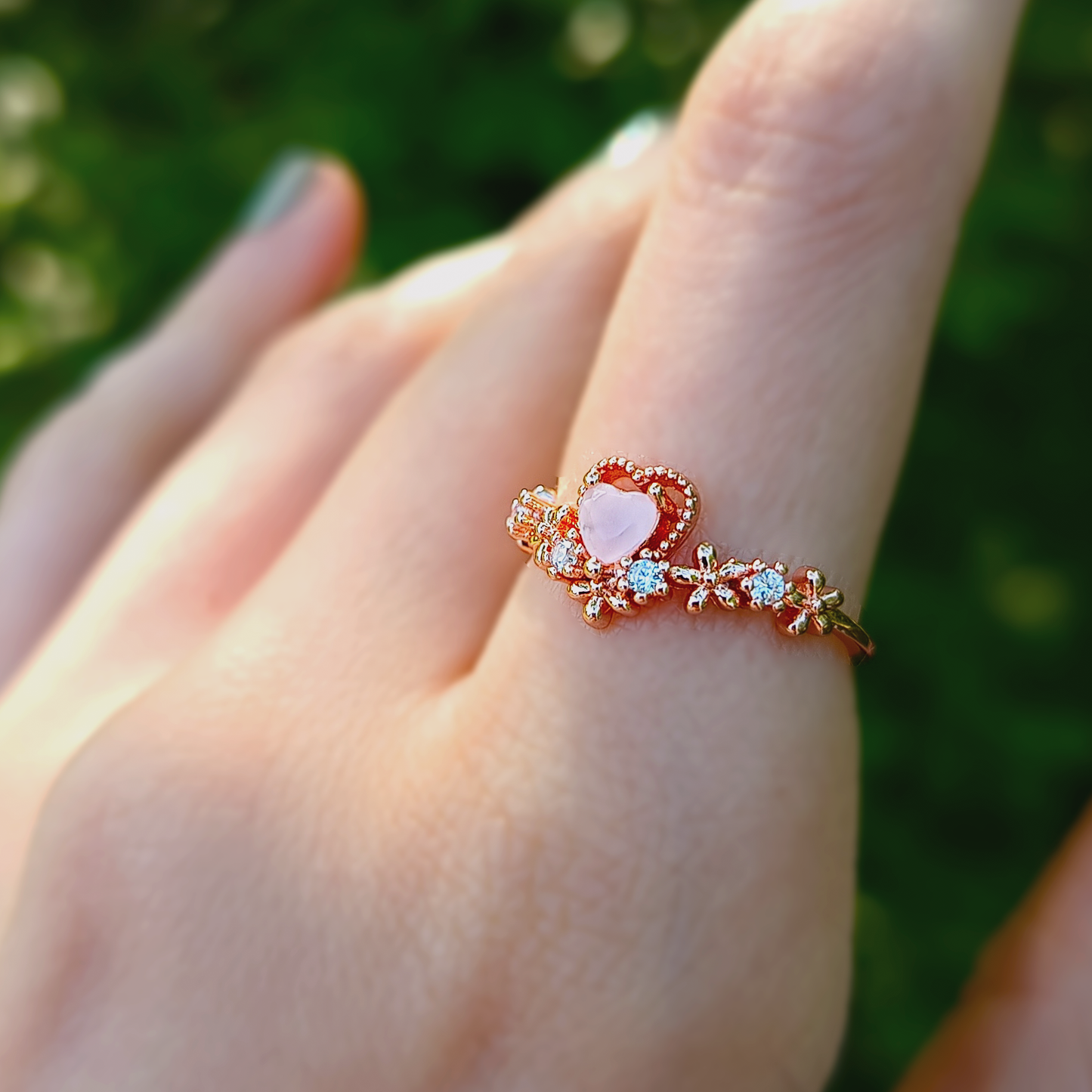 Anello Secret Garden | Zirconi | Cuore