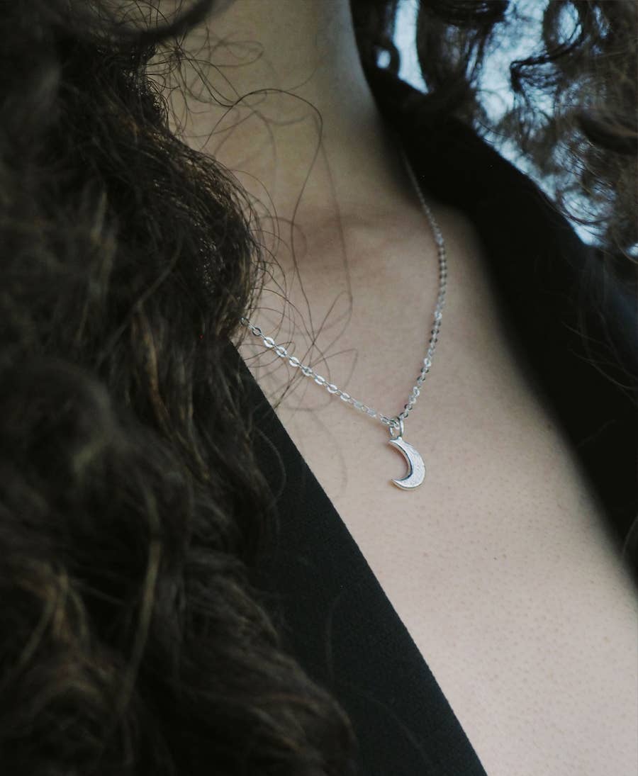 Collana NAISSANCE | Luna | Argento | Artigianale