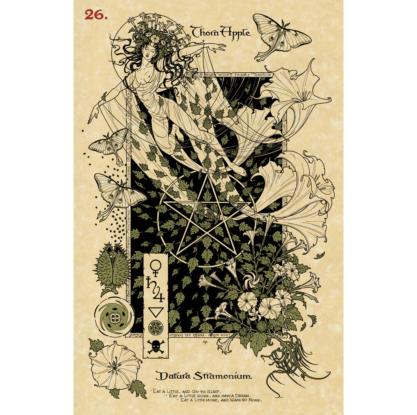 Tarocchi | Magickal Botanical Oracle | Lo Scarabeo
