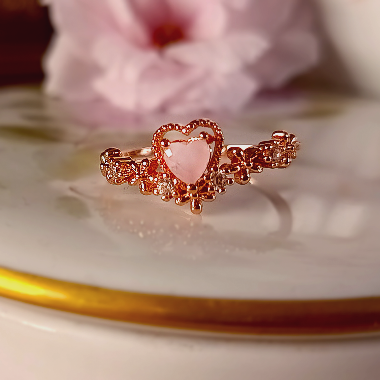 Anello Secret Garden | Zirconi | Cuore