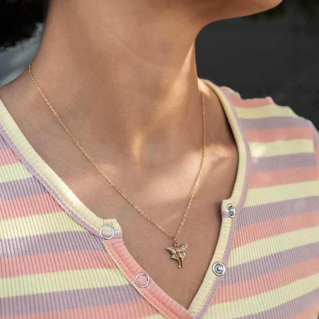 Collana Falena | Bronzo | FairTrade