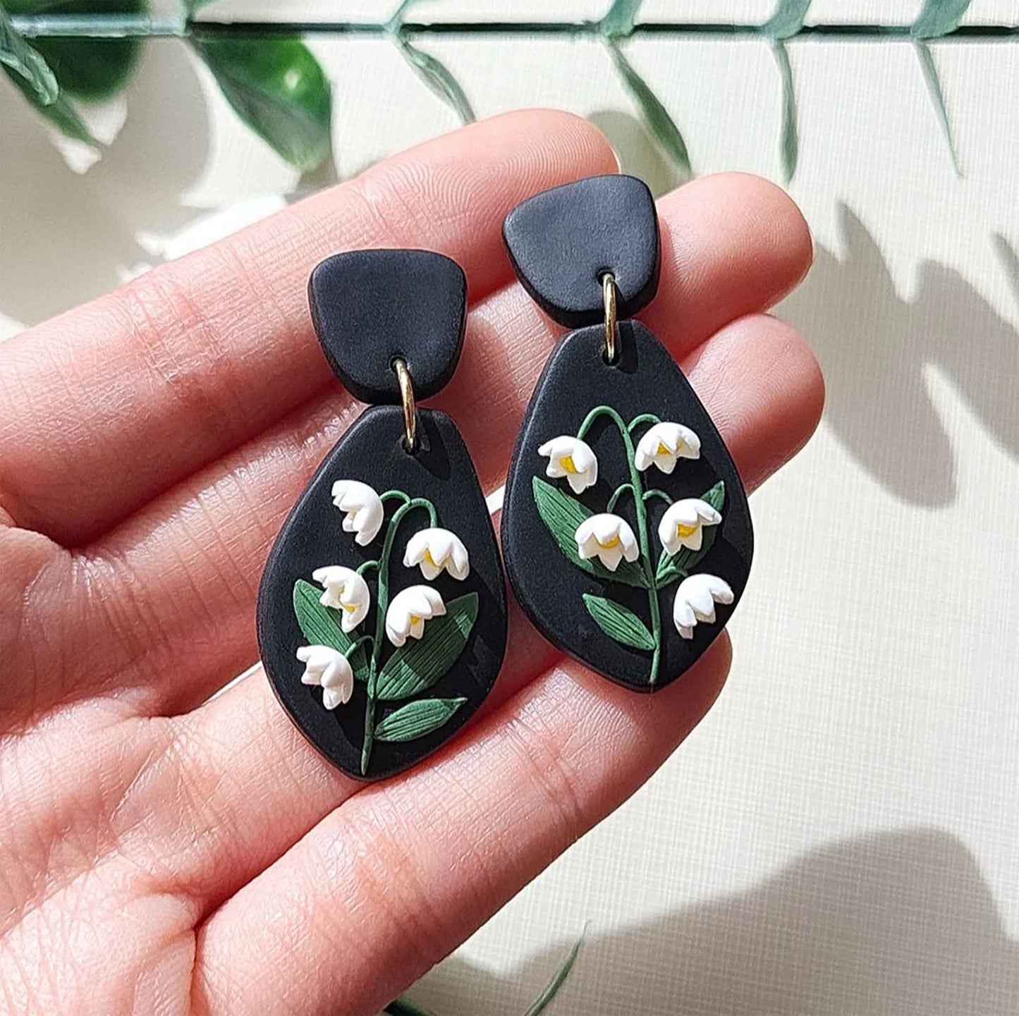 Dimore fatate | Orecchini Mughetto | Argilla Polimerica | Fatti a mano