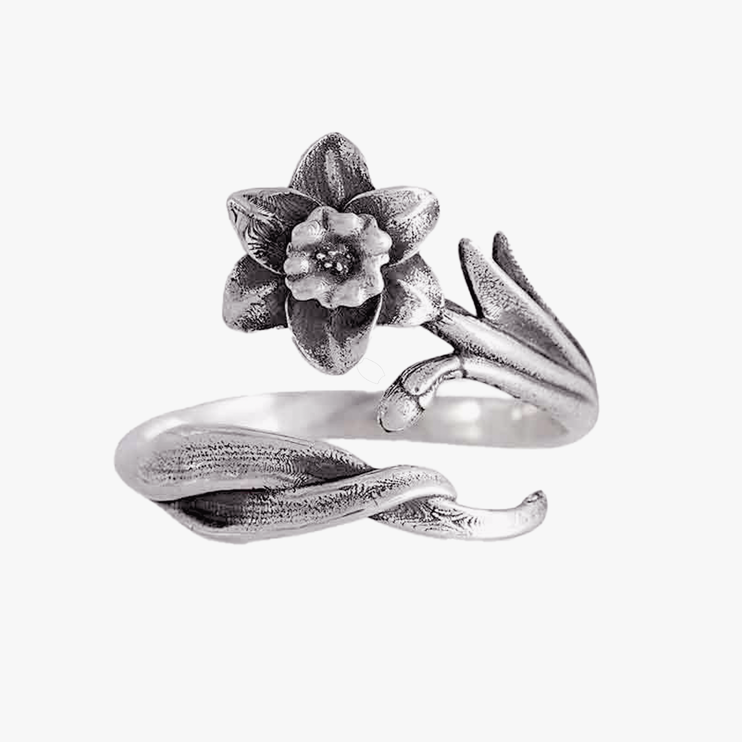 Anello Narciso | Regolabile | Argento Sterling | FairTrade