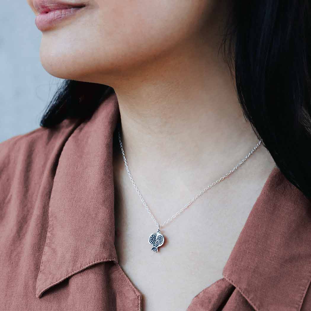 Collana Melograno | Argento sterling riciclato | FairTrade