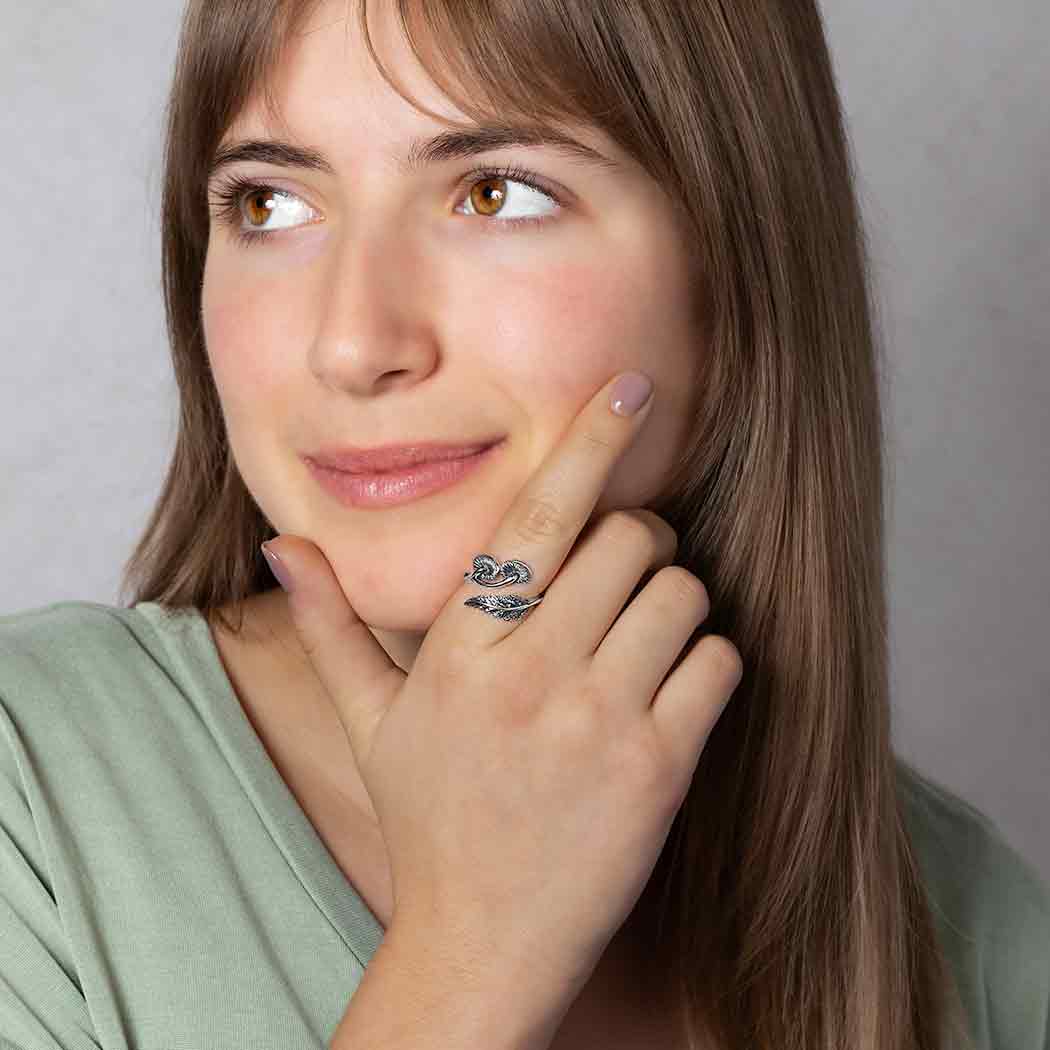 Anello Bosco Incantato | Argento Sterling riciclato | FairTrade