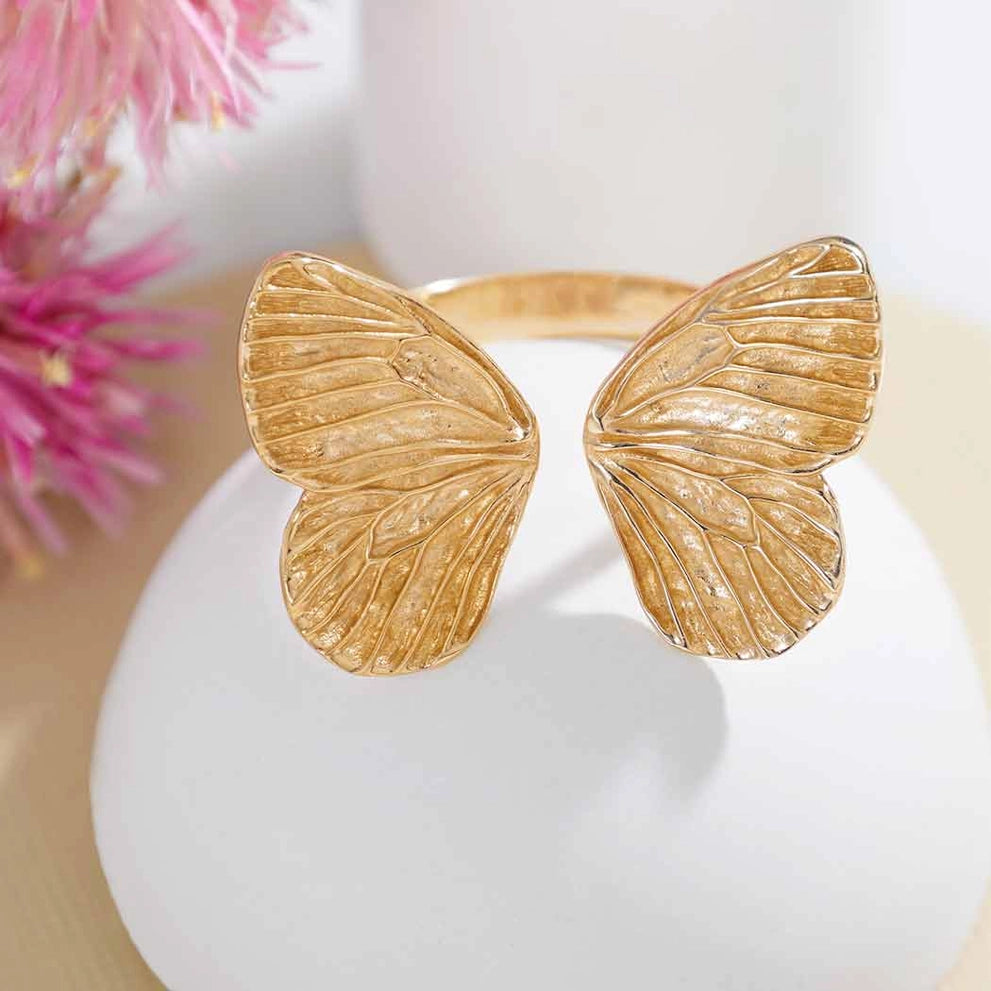 Anello farfalla FairTrade Eco-sostenibile in Bronzo Italiano