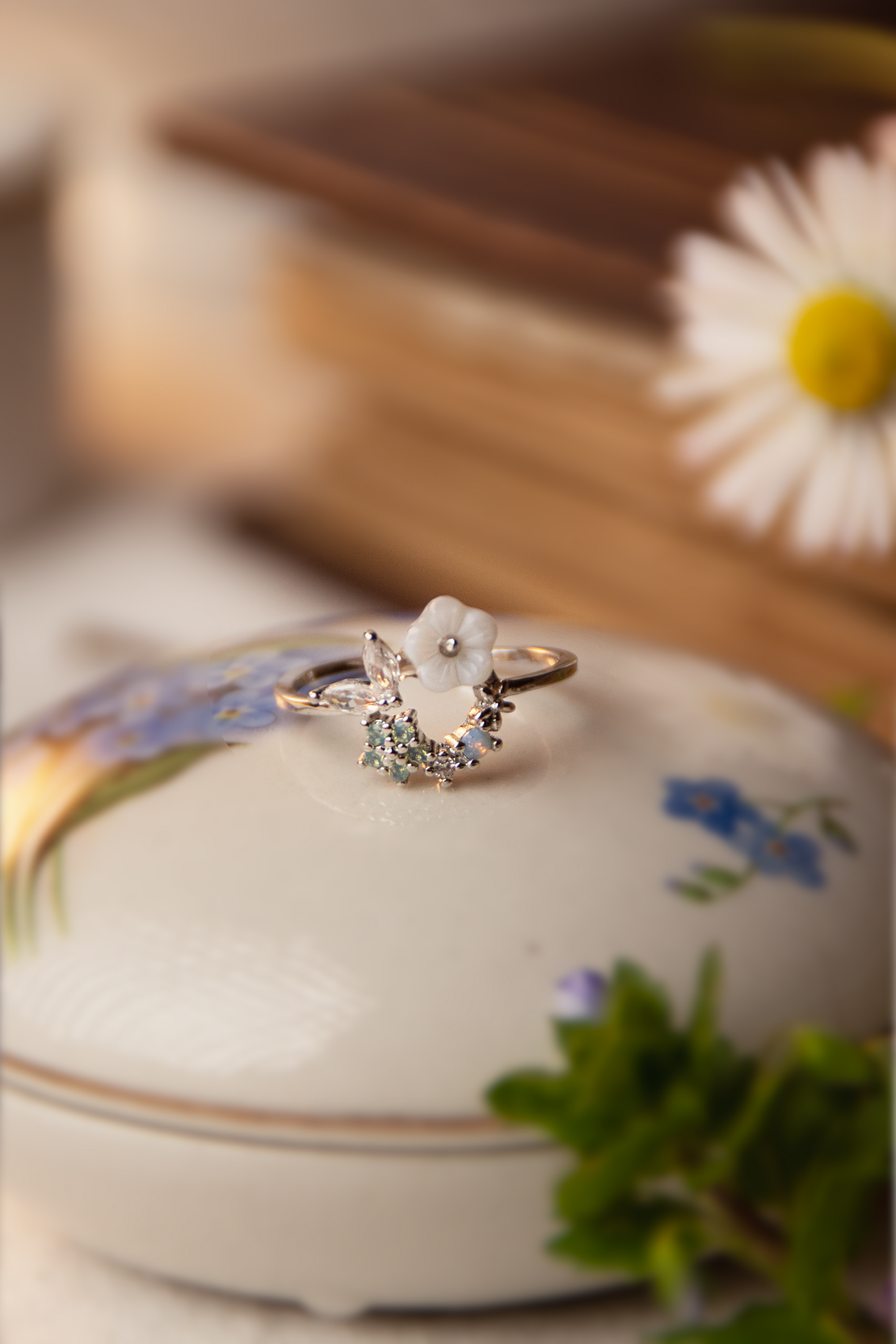 Anello Secret Garden | Zirconi | Fiore