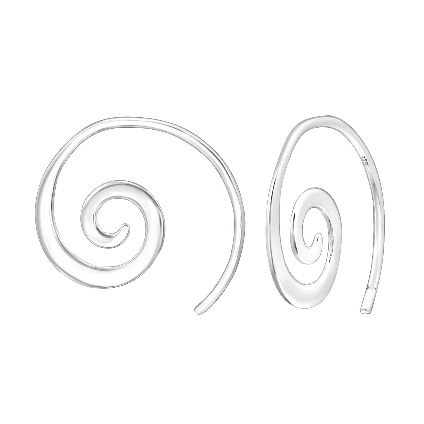 Miralis Argentéa | Orecchini Onda | Argento Sterling 925 | E-coat