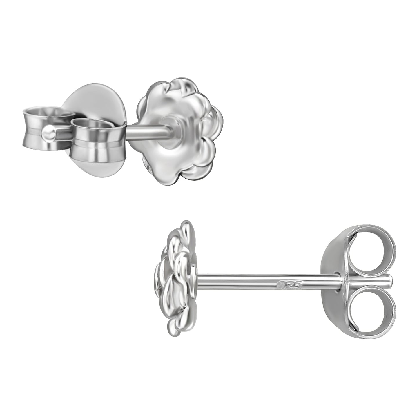 Roisin | Orecchini Rose | Argento 925 | Placcatura Rodio