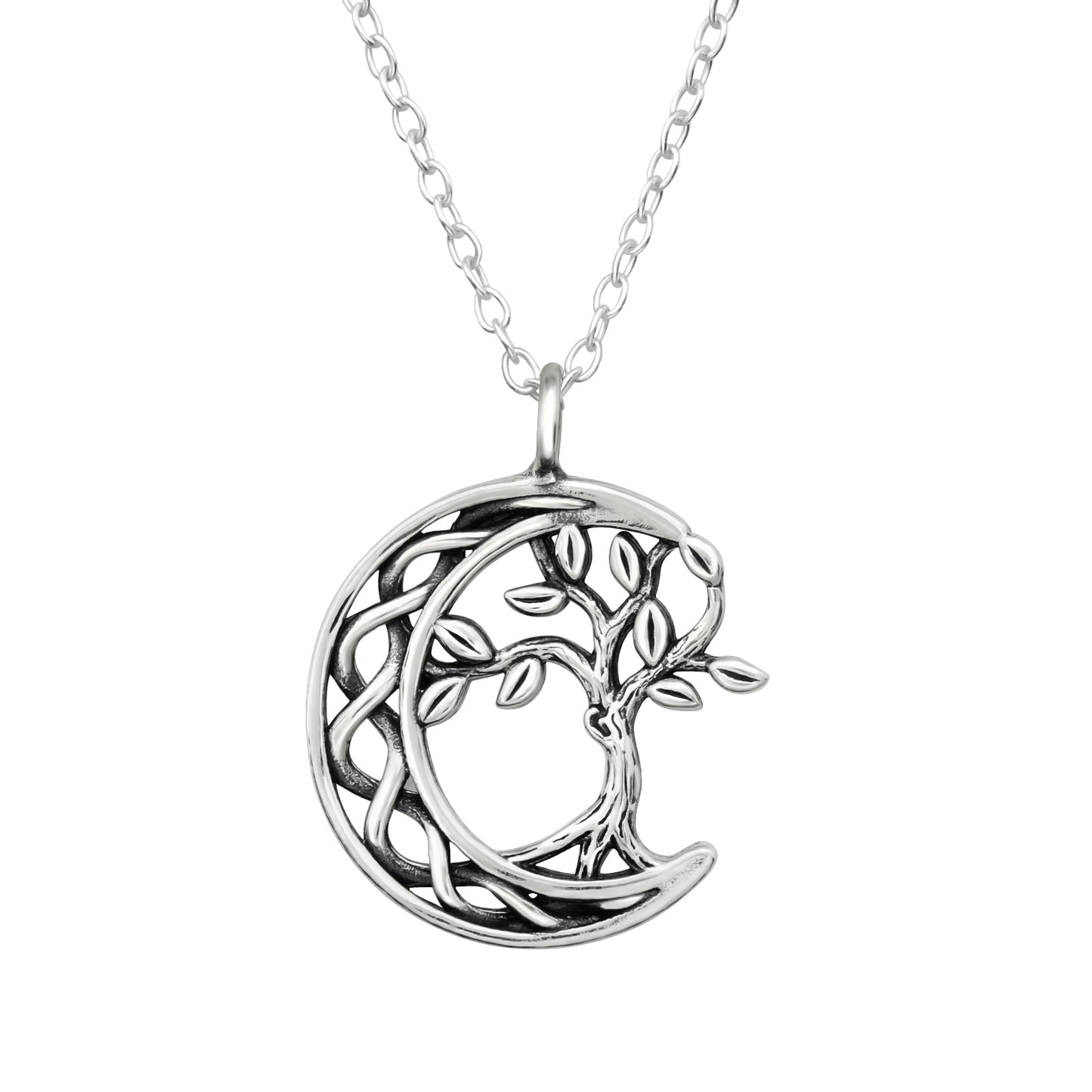 Arborea Lumina | Collana Albero della Vita | Argento 925 | E-coat