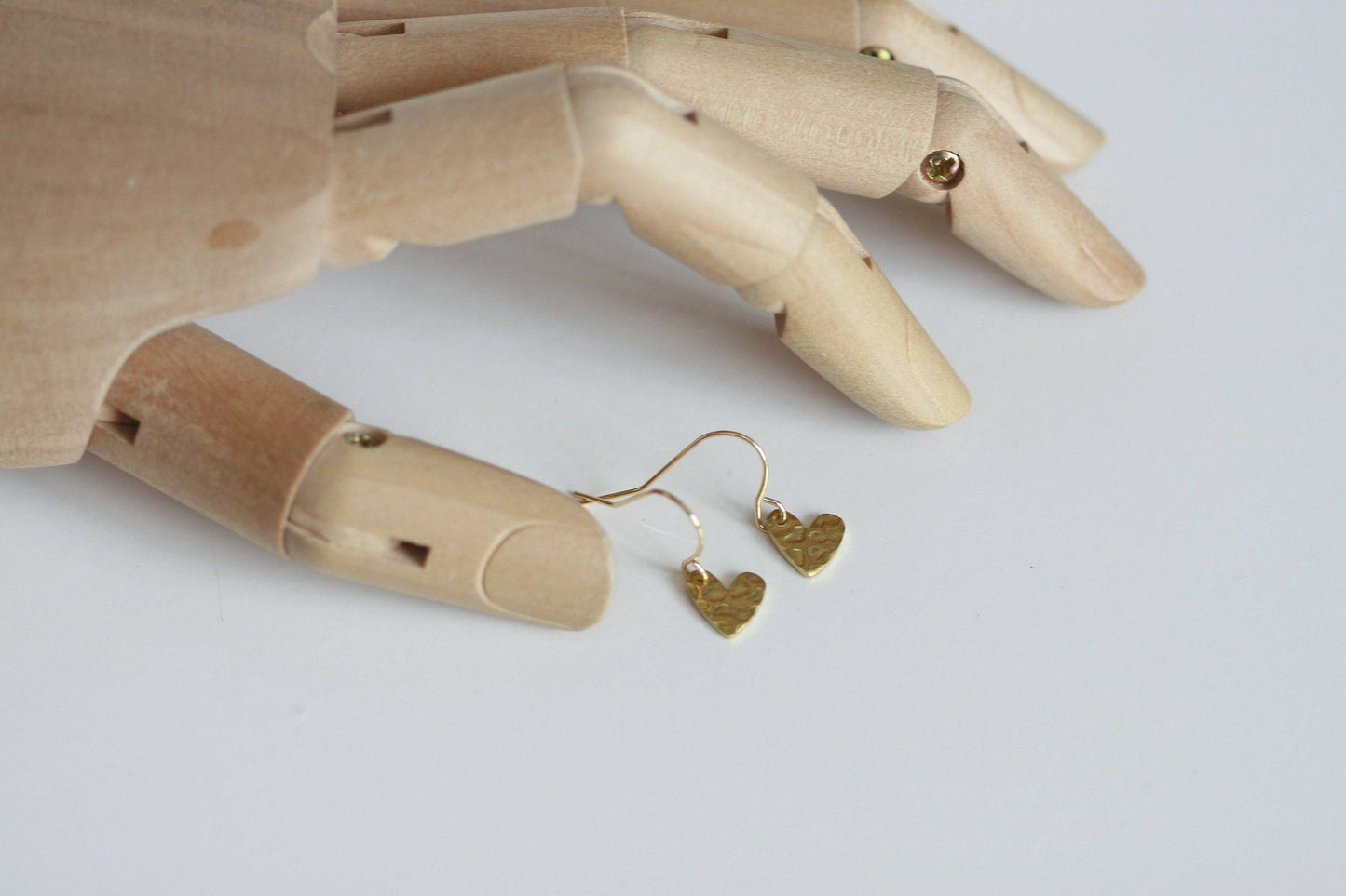 Gioielli Cuore delicato | Ottone | Artigianale