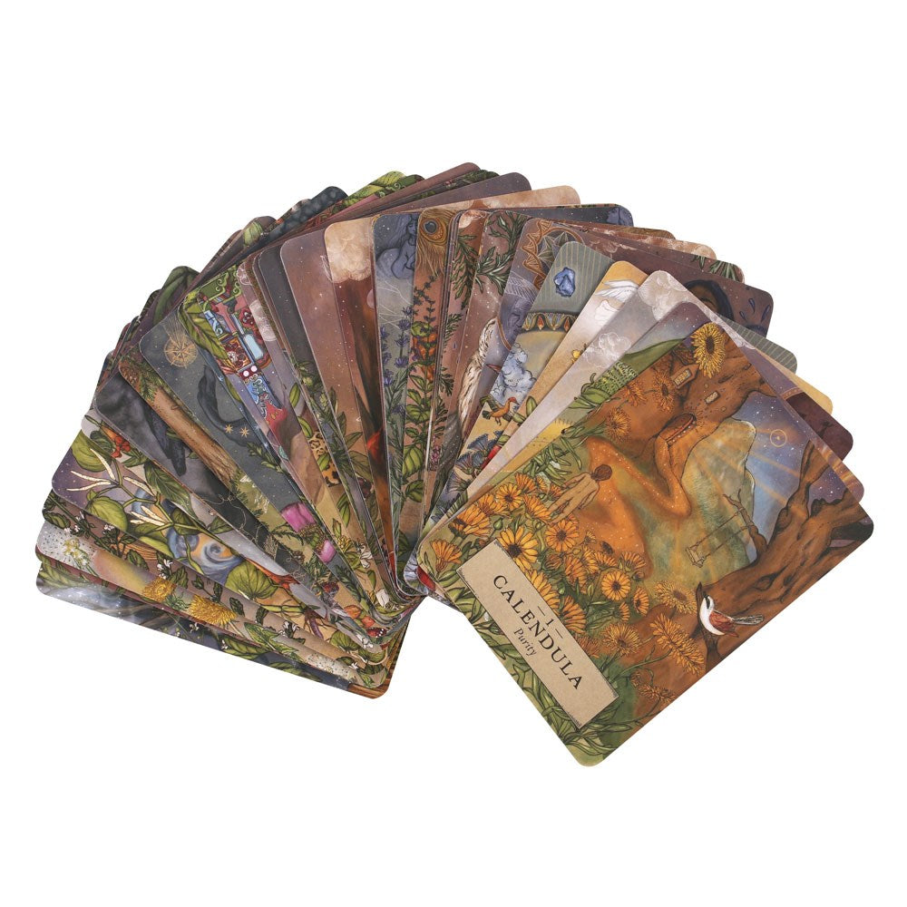 The Herbal Astrology Oracle Cards | Carte Tarocchi | Adriana Ayales