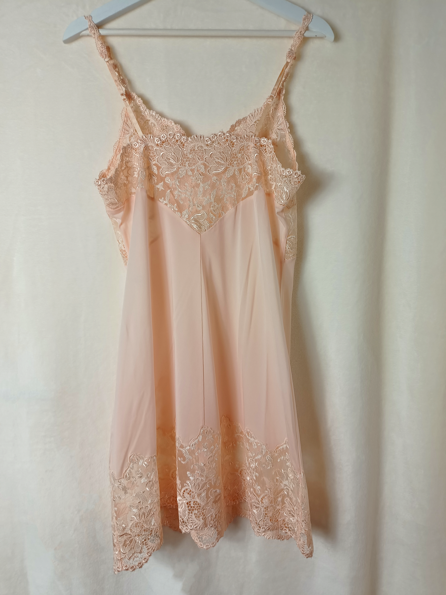 Second-hand Slip | Soft Rose | Floral Lace