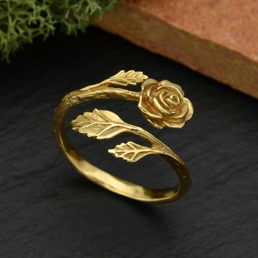 Anello Rosa | regolabile | Bronzo | FairTrade