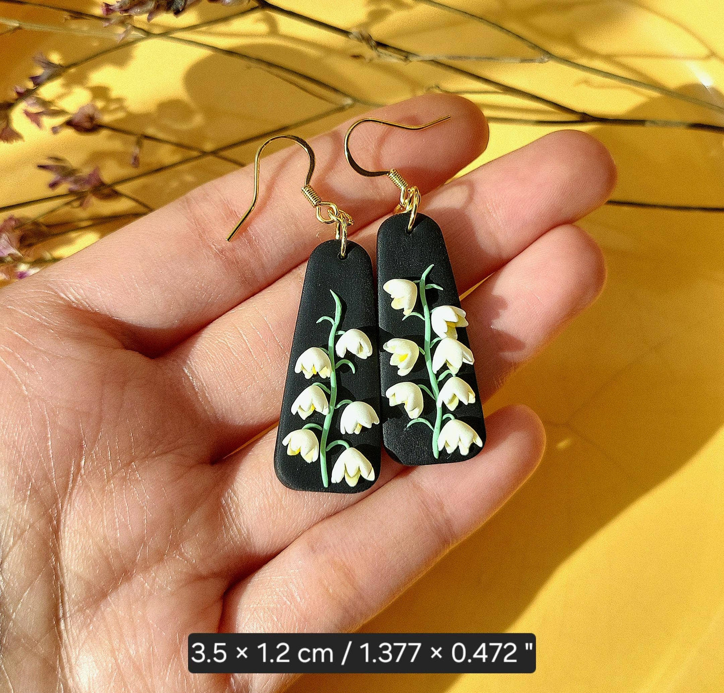 Dimore delle fate | Orecchini Mughetto | Argilla Polimerica | Fatti a mano