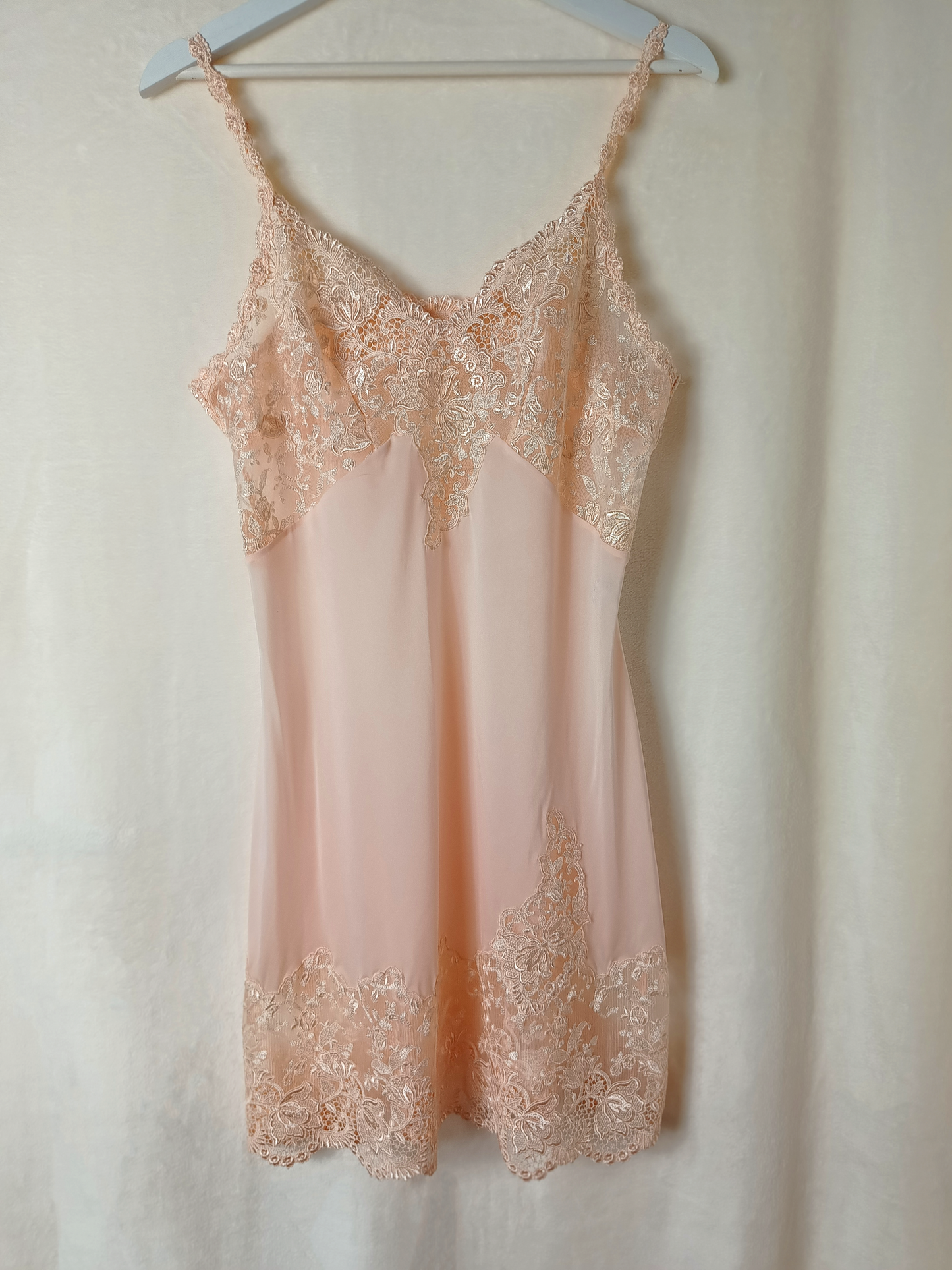Second-hand Slip | Soft Rose | Floral Lace