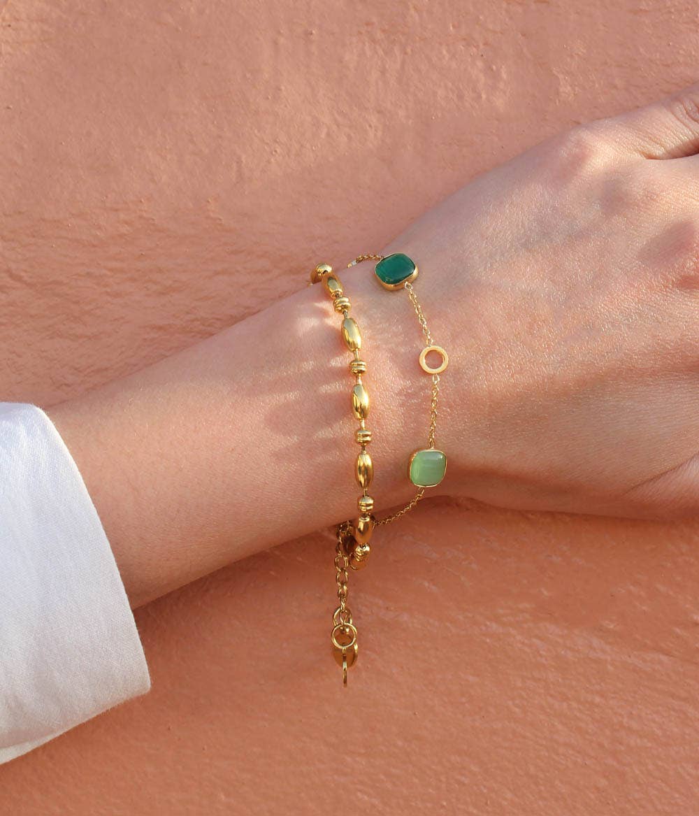 Green Willow Bracelet | Handmade