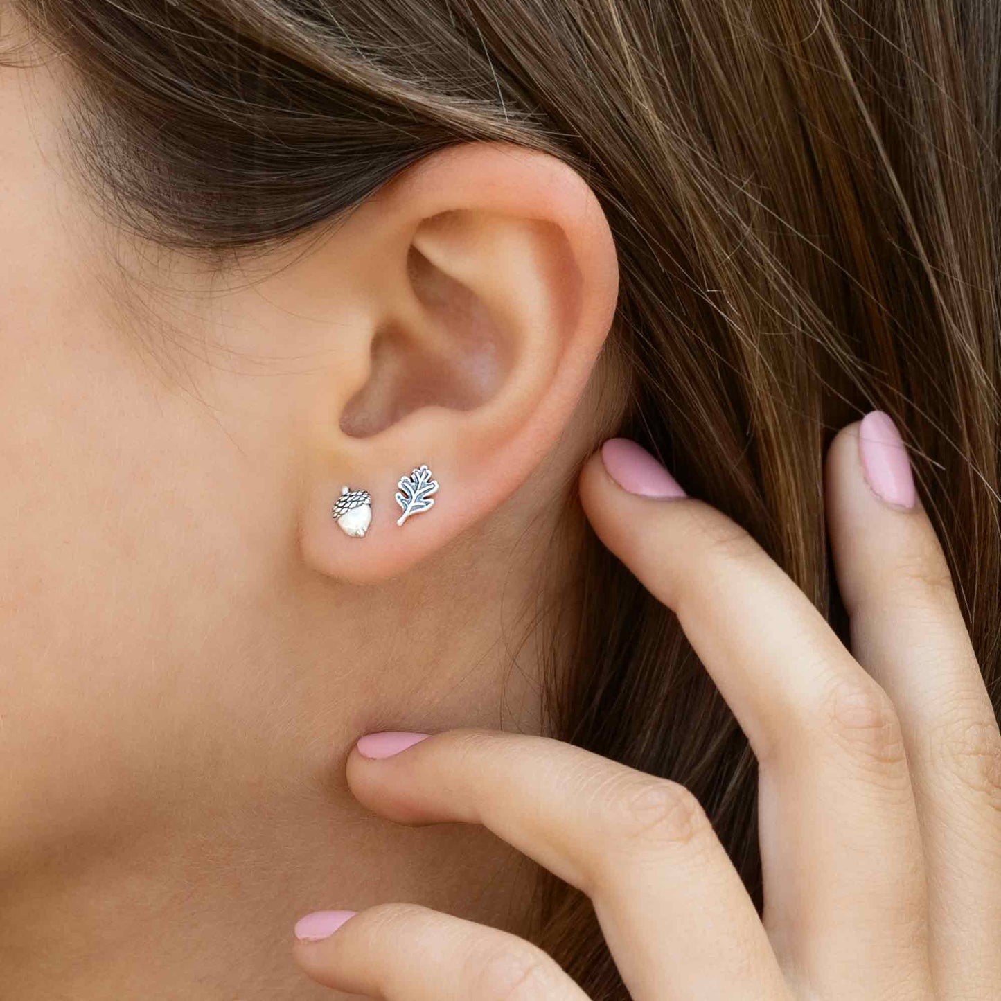 Orecchini Sottobosco | Argento Sterling Riciclato | FairTrade