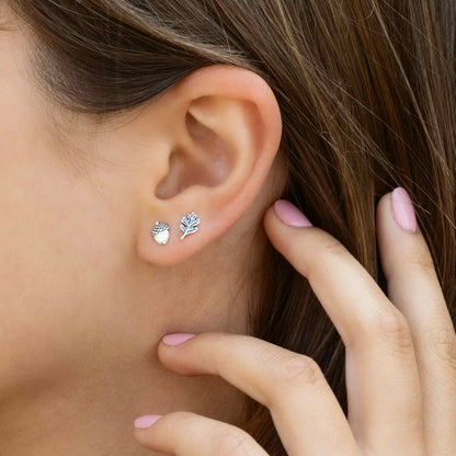 Orecchini Sottobosco | Argento Sterling Riciclato | FairTrade