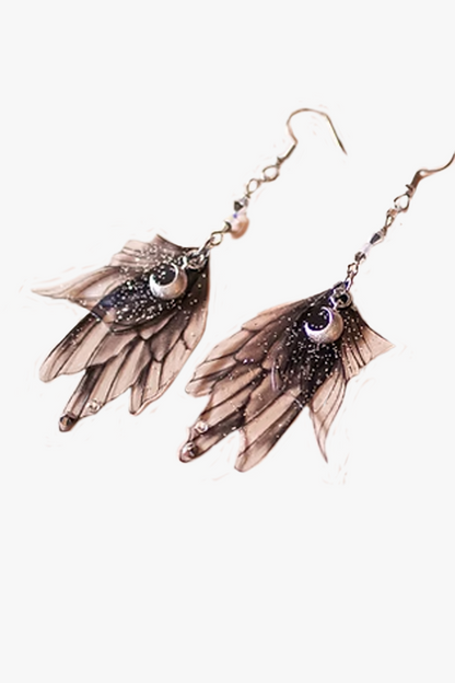 Black Circle | Orecchini fatati | Swarovski | Fatto a mano
