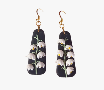 Dimore delle fate | Orecchini Mughetto | Argilla Polimerica | Fatti a mano