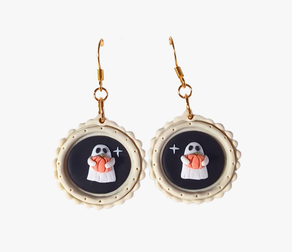 Orecchini Fantasma | Orecchini in Argilla Polimerica | Fatti a mano