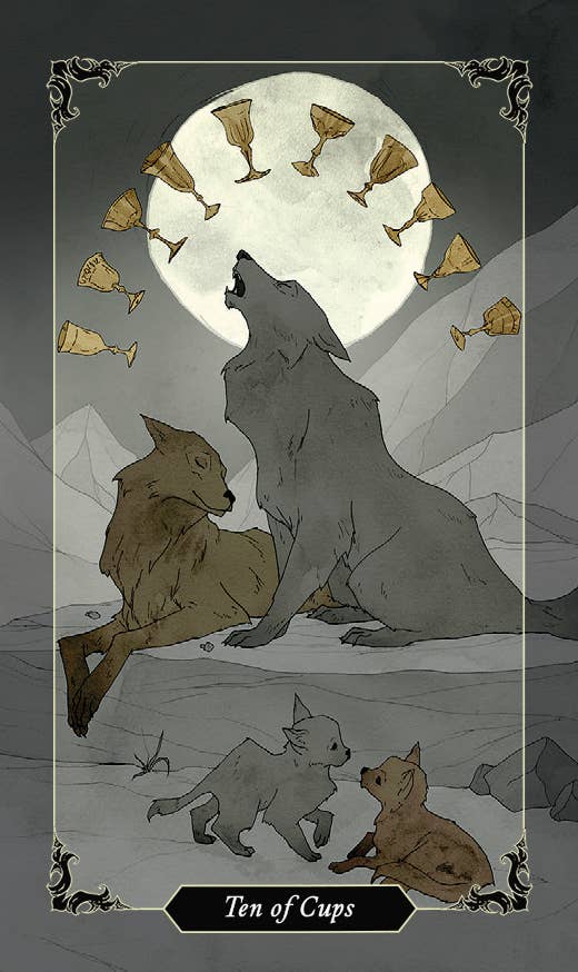 Mini Tarot Cards | Dark Wood | Abigail Larson | Llewellyn Publications,us