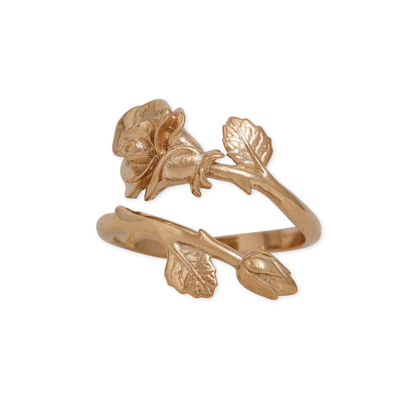 Anelli con Fiori di Nascita Regolabili: Luxe Silver Plate / Maggio - Mughetto