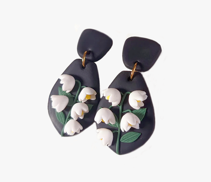 Dimore fatate | Orecchini Mughetto | Argilla Polimerica | Fatti a mano