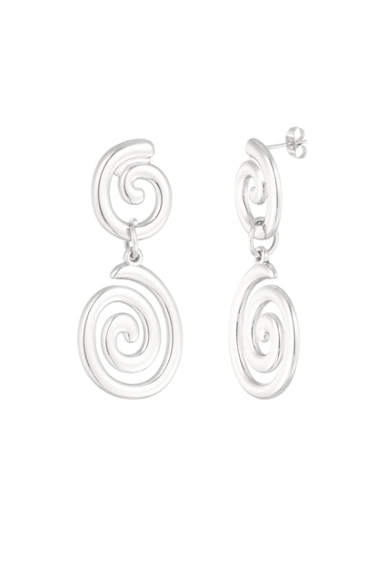 Orecchini Spirale | Acciaio Inossidabile | Waterproof