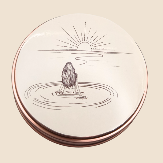 RINASCITA | Candela profumata | Cera di soia | fragranza di Grasse